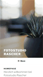 Mobile Screenshot of fotostudio-rascher.de